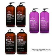 Load image into Gallery viewer, BOTANIC HEARTH Biotin Shampoo and Conditioner Set - with Ginger Oil &amp; Keratin for Hair Loss and Thinning Hair - Fights Hair Loss, Sulfate Free, for Men and Women, (Packaging May Vary),16 fl oz each
