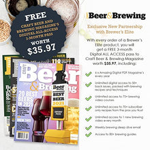 Load image into Gallery viewer, Brewer's Elite Hydrometer &amp; Test Jar - for Home Brew Beer, Wine, Mead and Kombucha - Deluxe Triple Scale Set, Hardcase and Cloth - Specific Gravity ABV Tester

