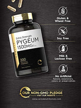Load image into Gallery viewer, Pygeum Africanum Bark 1500 mg | 200 Capsules | High Potency Extract | Non-GMO, Gluten Free Supplement | by Carlyle
