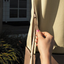 Load image into Gallery viewer, Classic Accessories Veranda Water-Resistant 34 Inch Round Stand-Up Patio Heater Cover
