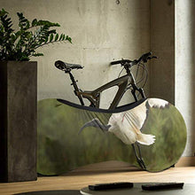 Load image into Gallery viewer, Bicycle Wheel Cover, Anti-dust Bike Indoor Storage Bag, Close African Sacred Ibis Threskiornis Aethiopicus Washable High Elastic Tire Package Road MTB Protective Gear Garage
