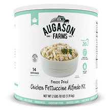 Load image into Gallery viewer, Augason Farms Freeze Dried Chicken Fettuccine Alfredo Kit, Net Wt 2lbs 10 oz (1.19 kg)
