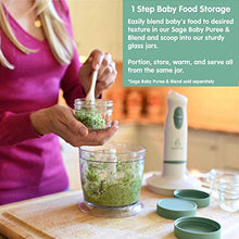 Load image into Gallery viewer, Sage Spoonfuls Big Batch Baby Food Storage Containers, Set of 12 4-Oz Jars, Dishwasher-Safe Free of BPA, Phthalate, Lead and PVC, Glass, 4 Oz glass, Big Batch
