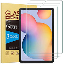 Load image into Gallery viewer, [3-Pack] SPARIN Screen Protector Compatible with Samsung Galaxy Tab S6 Lite 10.4 Inch, 9H Hardness Tempered Glass with S Pen Compatible, Scratch Resistant,Bubble Free
