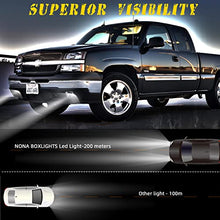 Load image into Gallery viewer, LED Fog Lights for 2003 2004 2005 2006 2007 Chevy Silverado All Models/ 2002 2003 2004 2005 2006 Chevy Avalanche, 1 Pair Front Bumper Driving Fog Lamps (LED Version)
