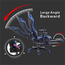 Load image into Gallery viewer, PLAY PH HAHA.Ergonomic Gaming Chair Racing Style Office Chair with with Bigger High Backrest and Cushion Larger armrest
