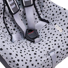 Load image into Gallery viewer, Universal Car Seat Cover Liner (Britax, Chicco, Mico and More) Black Star
