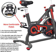 Load image into Gallery viewer, VIGBODY Exercise Bike Indoor Cycling Bicycle Stationary Bikes Cardio Workout Machine Upright Bike Belt Drive Home Gym

