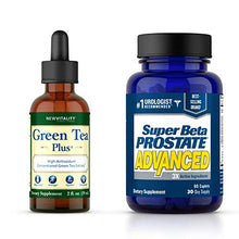 Load image into Gallery viewer, Super Beta Prostate Advanced Prostate Supplement for Men + Green Tea Plus Concentrated Green Tea Extract. Reduce Nighttime Bathroom Trips &amp; Support a Healthy Prostate, Metabolism and Immune System
