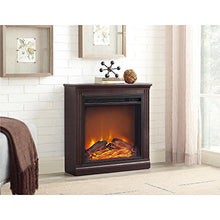 Load image into Gallery viewer, Ameriwood Home Bruxton Electric Fireplace, Cherry
