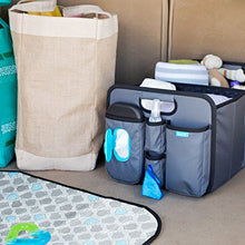 Load image into Gallery viewer, Munchkin Brica Out-N-About Collapsible Trunk Organizer &amp; Diaper Changing Station
