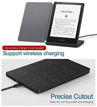 Load image into Gallery viewer, TiMOVO Case Fits All-New Kindle Paperwhite (6.8", 11th Generation, 2021 Release), Slim Lightweight Hard PC Protective Smart Cover with Soft Microfiber Interior, Auto Wake/Sleep Function, Black
