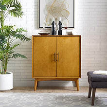 Load image into Gallery viewer, Crosley Furniture Landon Mid-Century Modern Bar Cabinet, Acorn
