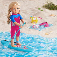 Load image into Gallery viewer, Journey Girls Summer Surf Set for 18 Inch Dolls, Includes Surfboard and Wet Suit, Amazon Exclusive, by Just Play
