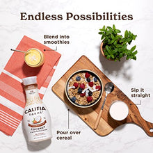 Load image into Gallery viewer, Califia Farms - Almond Milk, Toasted Coconut, 48 Oz | Dairy Free | Soy Free | Plant Based | Nut Milk | Vegan | Non-GMO | 45 Calories | High Calcium
