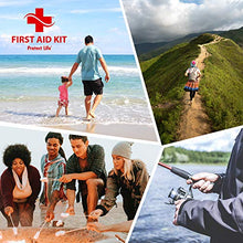 Load image into Gallery viewer, First Aid Kit - 100 Piece - Small First Aid Kit for Camping, Hiking, Backpacking, Travel, Vehicle, Outdoors - Emergency &amp; Medical Supplies
