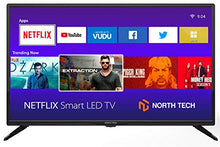 Load image into Gallery viewer, NT North Tech 32” LED HD Smart TV - CCD Aspect Ratio:16:9, Response time: 8ms, Resolution: 720P - Wi-Fi | HDMI ARC, Ethernet, USB, Optical (2020)
