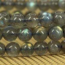 Load image into Gallery viewer, Natural AA Grade Labradorite Gemstone 6mm Round Beads Stretch Bracelet 7" Unisex
