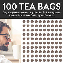 Load image into Gallery viewer, Organic Roasted Dandelion Root Tea Bags | 100 Tea Bags | Eco-Conscious Tea Bags in Kraft Bag | Raw from Croatia | by FGO
