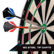 Load image into Gallery viewer, EastPoint Sports Bristle Dartboard Sets, Brazilian Self-Healing Sisal Fibers, Easy-to-Mount Board- Perfect for Family Game Room, basements, bar, Man cave, or Garage
