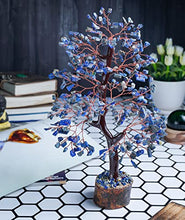 Load image into Gallery viewer, Lapis Lazuli Chakra Tree of Life - Feng Shui Money Bonsai, Crystal Tree for Positive Energy, Gemstone Tree - Home Decoration Figurine, Chakra Healing Crystal, Meditation Stones - Spiritual Gifts
