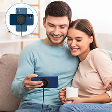 Load image into Gallery viewer, WAITIEE Wireless Charger, Fast Magnetic Wireless Charger for iPhone 12/12mini/12pro/12pro max, AirPods 2/Pro,Fast Wireless Charger Pad with Rubber Anti-Skid Ring and Type-C 20W Adapter

