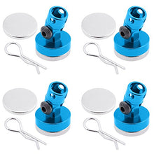 Load image into Gallery viewer, Hobbypark Alloy Magnetic Stealth Invisible Body Post Mount Shell for Drift RC Touring Car (Pack of 4)
