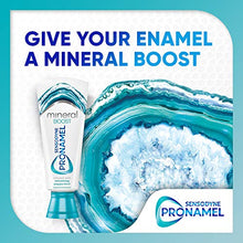 Load image into Gallery viewer, Sensodyne Pronamel Mineral Boost Enamel Toothpaste for Sensitive Teeth, to Replenish Minerals and Strengthen Enamel, Peppermint - 4 Ounces (Pack of 3)
