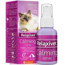 Load image into Gallery viewer, Relaxivet Pheromone Calming Spray for Cats and Dogs (50ml) with a Long-Lasting Calming Effect - #1 Spray for Stress Prevent and Relax - Anti-Anxiety Spray for Pets
