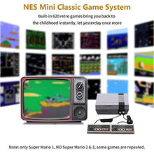 Load image into Gallery viewer, Classic Retro Game Console Mini Video Game Consoles with 620 Games for NES Game Handle Gaming - (AV Output, NOT OEM)
