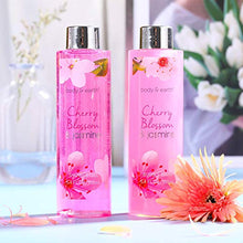 Load image into Gallery viewer, Bath Set for Women - Body&amp;Earth 8 Pcs Gift Basket with Cherry Blossom &amp; Jasmine Scent, Includes Bubble Bath, Shower Gel, Body &amp; Hand Lotion, Bath Salts and More, Perfect Gifts Set for Home Relaxation

