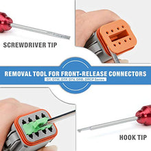 Load image into Gallery viewer, IWISS DEUTSCH DT Connector Kit in 2,3,4,6,8,12 Pin Configurations, Size 16 Stamped Formed Contacts(AWG 14), Wedgelock &amp; Pin Extraction Tools, Ideal for Automotive Aftermarket Service, 519PCS
