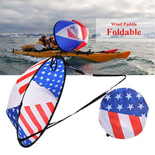 Load image into Gallery viewer, Tgoon Wind Paddle, PVC Sail Kayak Canoe for Canoeing Kayak Sailboat
