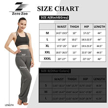 Load image into Gallery viewer, Zero Zoo Yoga Office Pants for Women, Dry Fast Women's Boot-Cut Yoga Pants High Waist Bootcut Casual Summer Lightweight Bootleg Sports Pants Tummy Control Long Workout Flare Pants 1 Pack, Coin, M
