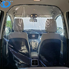 Load image into Gallery viewer, Taxi Car Partition Divider Sneeze Guard Film Protective Virus Shield
