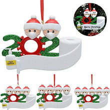 Load image into Gallery viewer, Pop Your Dream Christmas Ornament Quarantine Family Christmas Tree Hanging Ornaments 2020 Christmas Home Decor Xmas Gifts, Free Marker Pen

