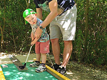 Load image into Gallery viewer, Portable Children Golf Club Set Toy Flag Mat Golf Practice Balls 29 Pieces Sports Indoor Outdoor Golf Game for Kids with Backbag
