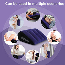 Load image into Gallery viewer, NaEnsen Sex Toys Pillow Position Cushion Triangle Inflatable Ramp Furniture Couples Toy Positioning for Deeper Position Support Pillow Men Women for Couples
