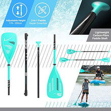 Load image into Gallery viewer, Bluefin SUP Stand Up Inflatable Paddle Board with Kayak Conversion Kit | Ultimate iSUP Kayak Bundle (10’8”, 12’0” and 15'0") (Carbon 10'8")
