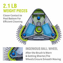 Load image into Gallery viewer, urchindj Heavy Duty Pool Brush &amp; Pool Vacuum Head Kit, Professional Pool Cleaning Tools for Cleaning Pool Walls, Floors etc.
