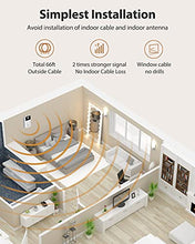 Load image into Gallery viewer, HiBoost Cell Phone Booster to 5,000 sq ft Cell Phone Signal Booster Boosts 4G LTE Cell Booster for Verizon T-Mobile 5G Compatible in Band 2/4/5/12/13/17/25/66 FCC Approved (10K Plus)
