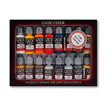 Load image into Gallery viewer, Acylicos Vallejo - 72299 - Acrylic 16 Colors for Fantasy Figures
