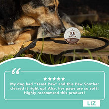 Load image into Gallery viewer, Natural Dog Company Paw Soother (2oz / 59mL Tin) | Natural, Organic, Healing Paw Pad Balm for Pets | Dog Skin Soother for Dry, Cracked, and Rough Paws | Veterinarian-Approved Paw Pad Moisturizer
