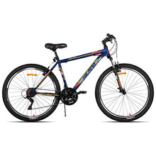 Load image into Gallery viewer, Hiland 27.5 Inch Mountain Bike with 21 Speed Suspension Fork V Brake Bicycle Blue 17 Inch Frame
