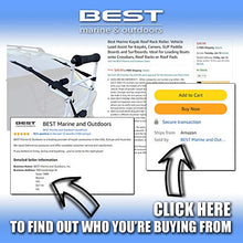 Load image into Gallery viewer, Best Marine Kayak Roof Roller - SUV &amp; Hatchback Load Lift Assist for Kayaks, Canoes, SUP Paddle Boards, and Surfboards - Load On Cars with Crossbars, Roof Racks, or Pads - Kayaking Loader Accessories
