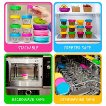 Load image into Gallery viewer, EVLA'S Baby Food Maker, Food Processor Blender Grinder Steamer and Baby Food Storage Glass Jars for Healthy,Homemade Food with 6 Reusable Pouches
