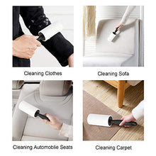 Load image into Gallery viewer, COMMEMA Lint Rollers for Pet Hair Extra Sticky, Pet Hair Remover, Lint Remover, Lint Roller Set Brush for Dog &amp; Cat Hair Removal, Clothes, Furniture, 2 Handles with 4 Refills, 240 Total Sheets
