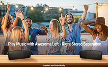 Load image into Gallery viewer, OontZ Angle 3 Pro - Waterproof Bluetooth Speaker, 21-Watts Louder Volume, Exceptional Sound &amp; Bass, 100ft Wireless Range, Play Two Together for Dual Stereo, Bluetooth Speakers (Black)
