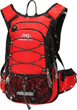 Load image into Gallery viewer, Mubasel Gear Insulated Hydration Backpack Pack with 2L BPA Free Bladder - Keeps Liquid Cool up to 4 Hours – for Running, Hiking, Cycling, Camping (Red)
