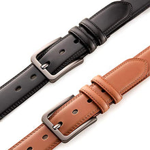 Load image into Gallery viewer, Mens Belt - Autolock Genuine Leather Dress Belt - Classic Casual Belt for Men in Gift Box
